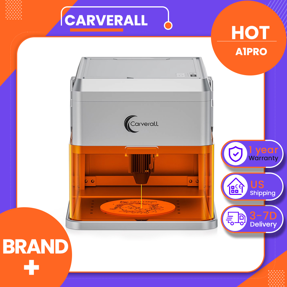 Industrial Laser Engraver For Metal - Лазерный гравер Carverall A1PRO 10W с