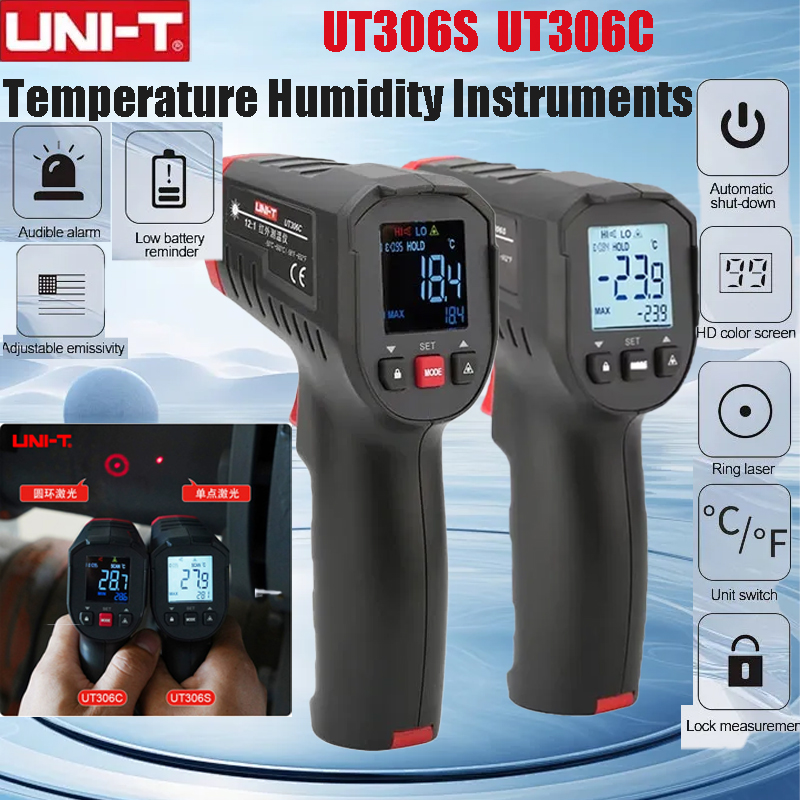 UNI-T UT306S UT306C цифровой т – обзор и цена Industrial Laser Sensor