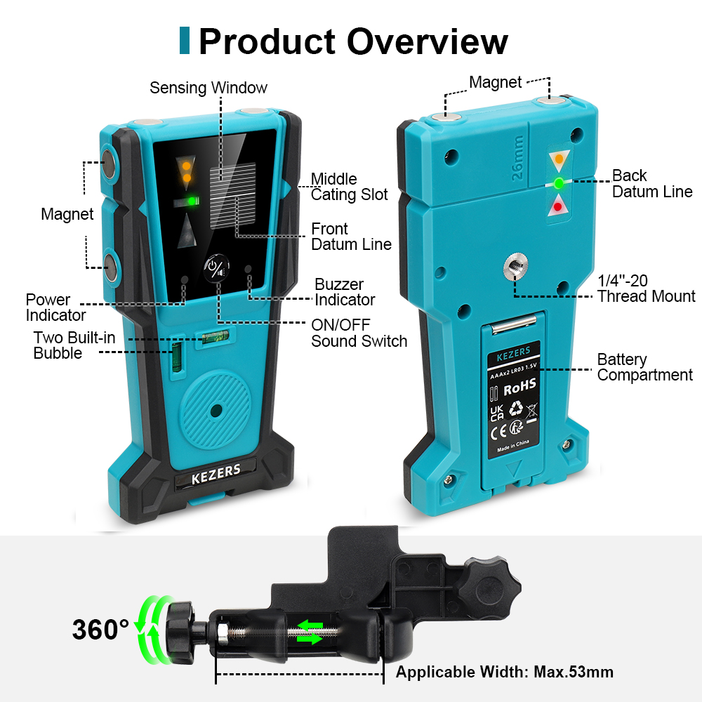 KEZERS красный зеленый лазерны – обзор и цена Industrial Laser Sensor