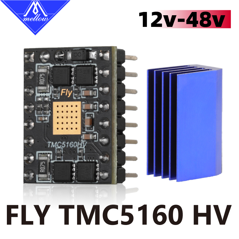 Mellow Fly TMC5160 HV 48V Max  – обзор и цена Stepper Driver Cnc
