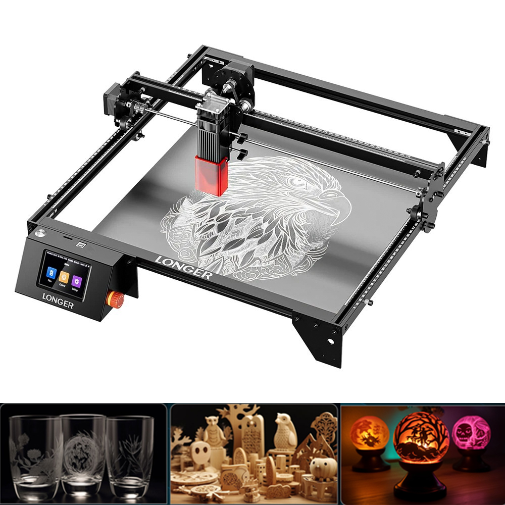 Лазерный гравер и резак LONGER – обзор и цена Industrial Laser Engraver For Metal